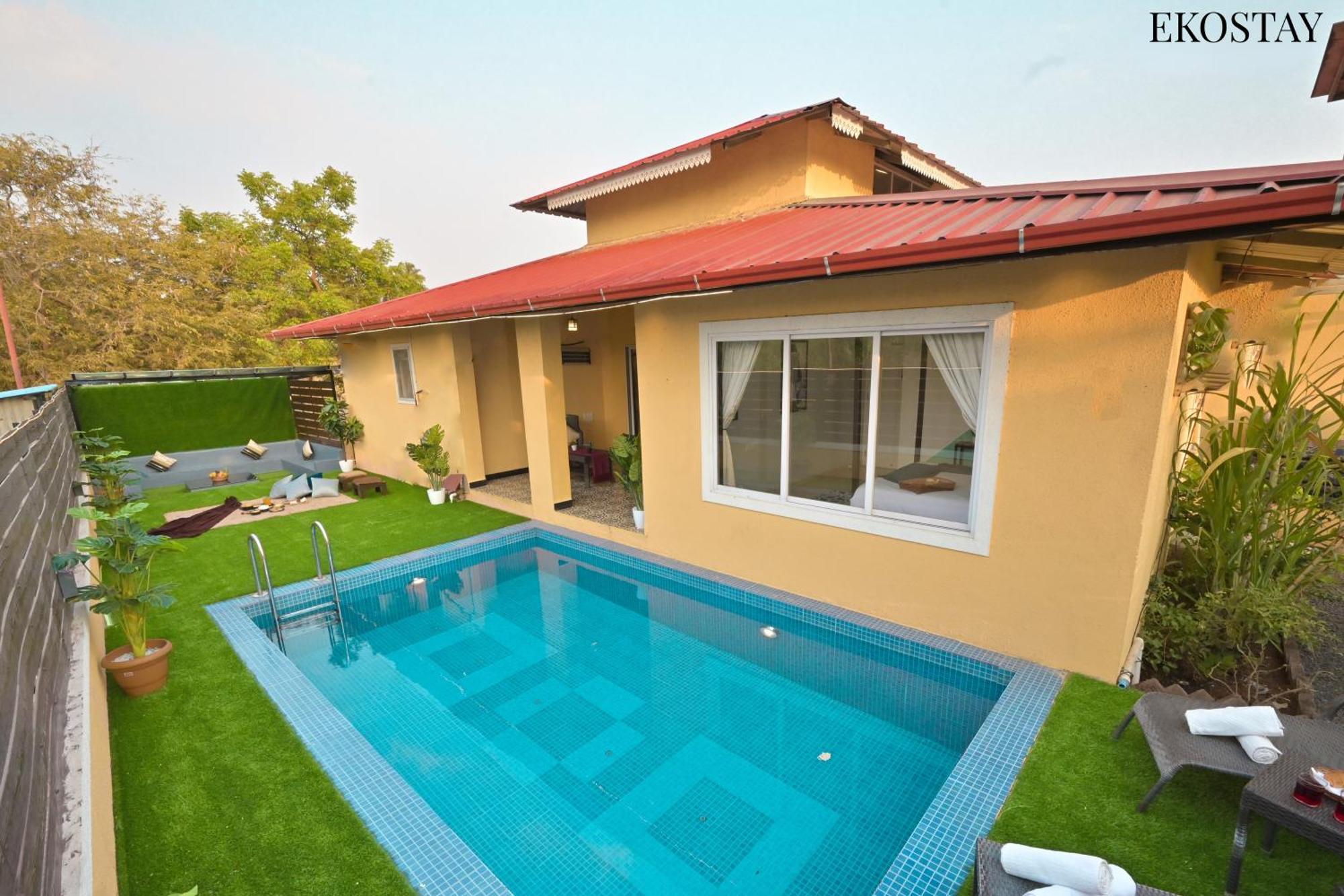 Ekostay - Pinewood Villa Alibag Exterior photo