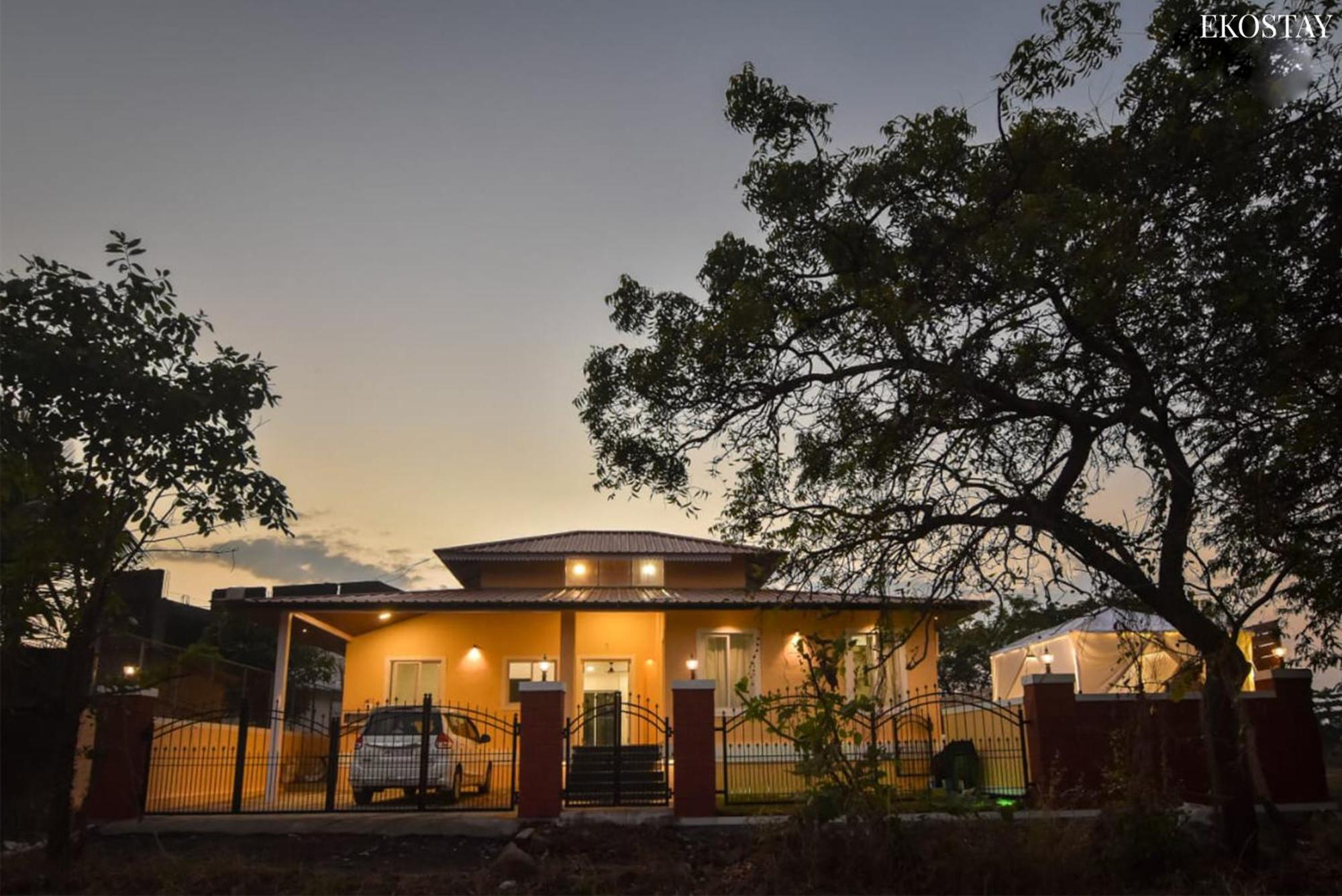Ekostay - Pinewood Villa Alibag Exterior photo